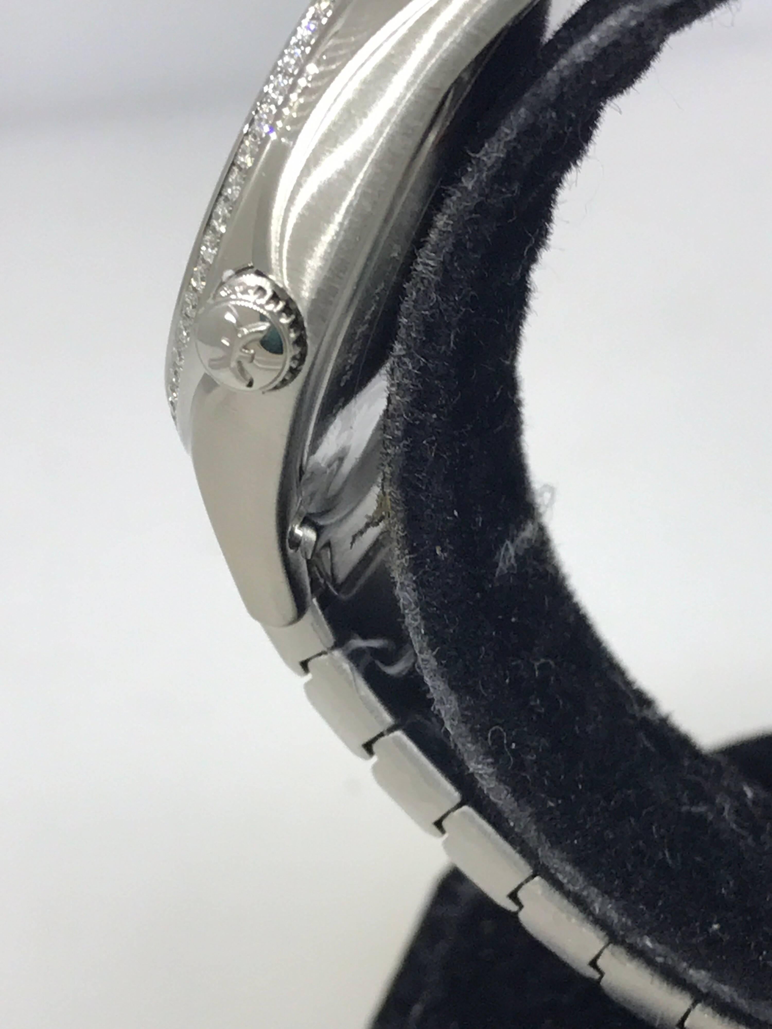 ebel diamond bezel watch