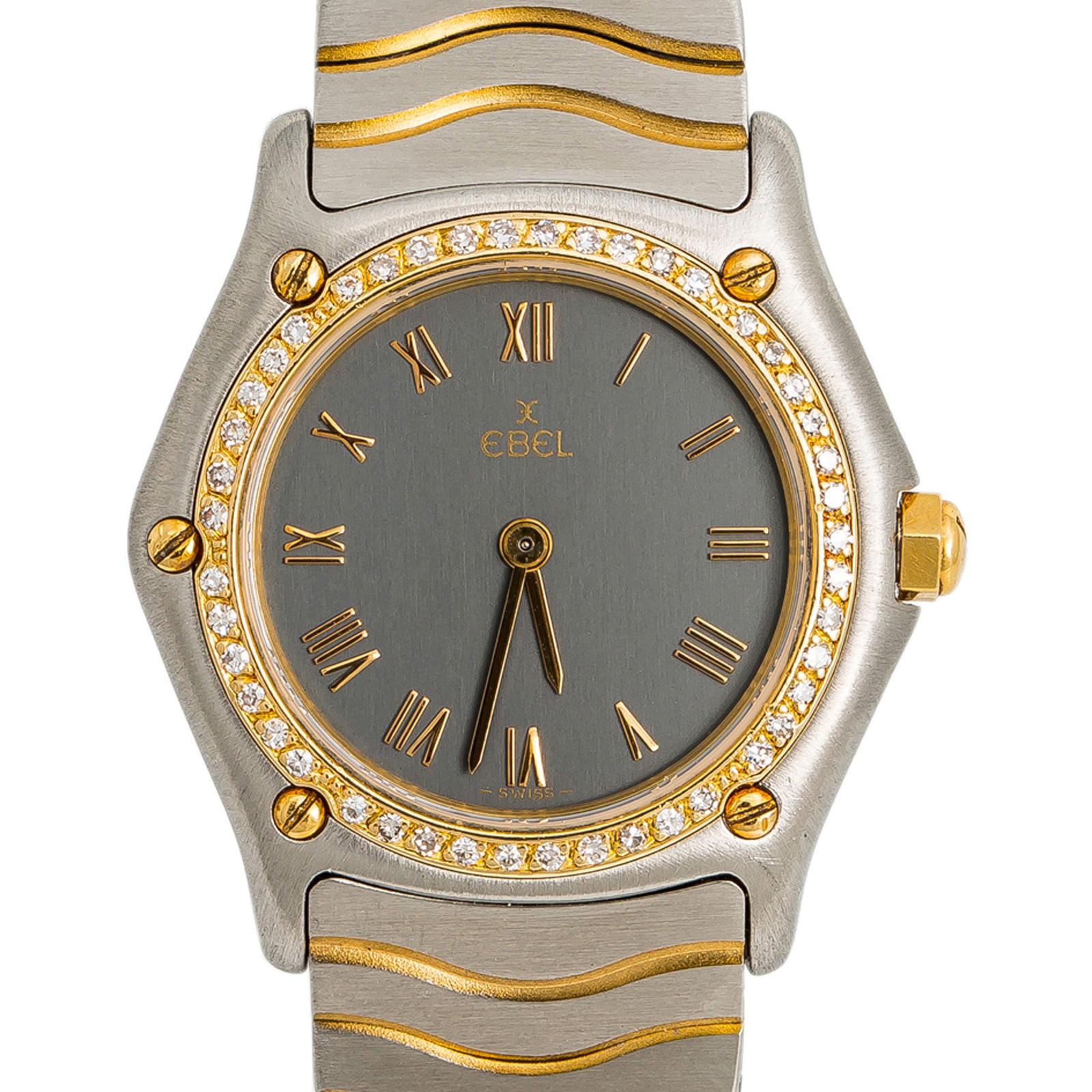 Women's Ebel Wave1020, Silver Dial Certified Authentic