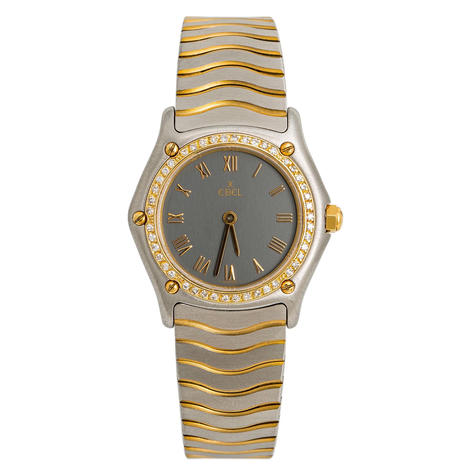 Ebel Wave1020, Silver Dial Certified Authentic