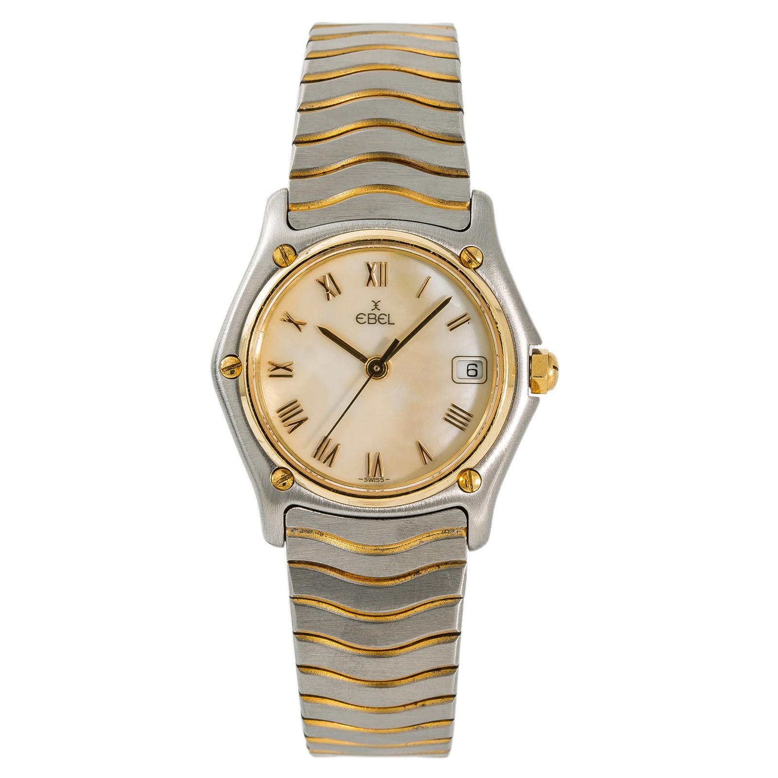 Ebel Wave 183908, MOP Dial Certified Authentic For Sale at 1stDibs