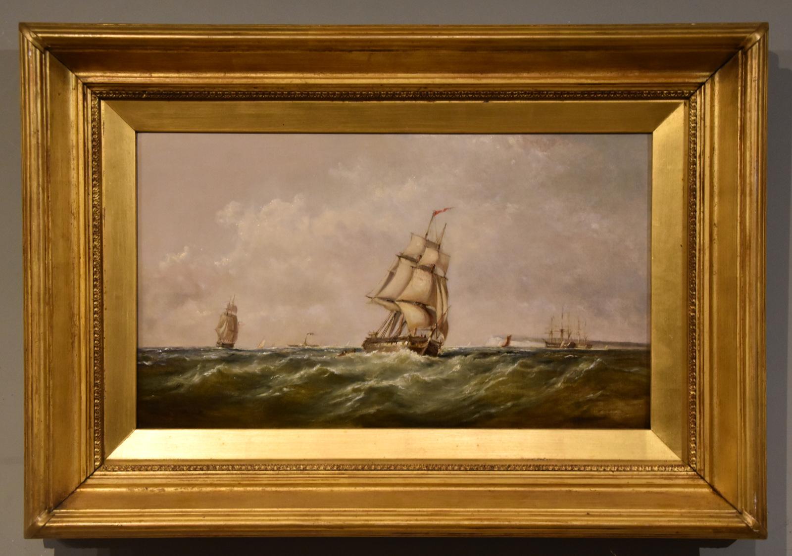 Paire de peintures à l'huile de Ebeneezer Colls 