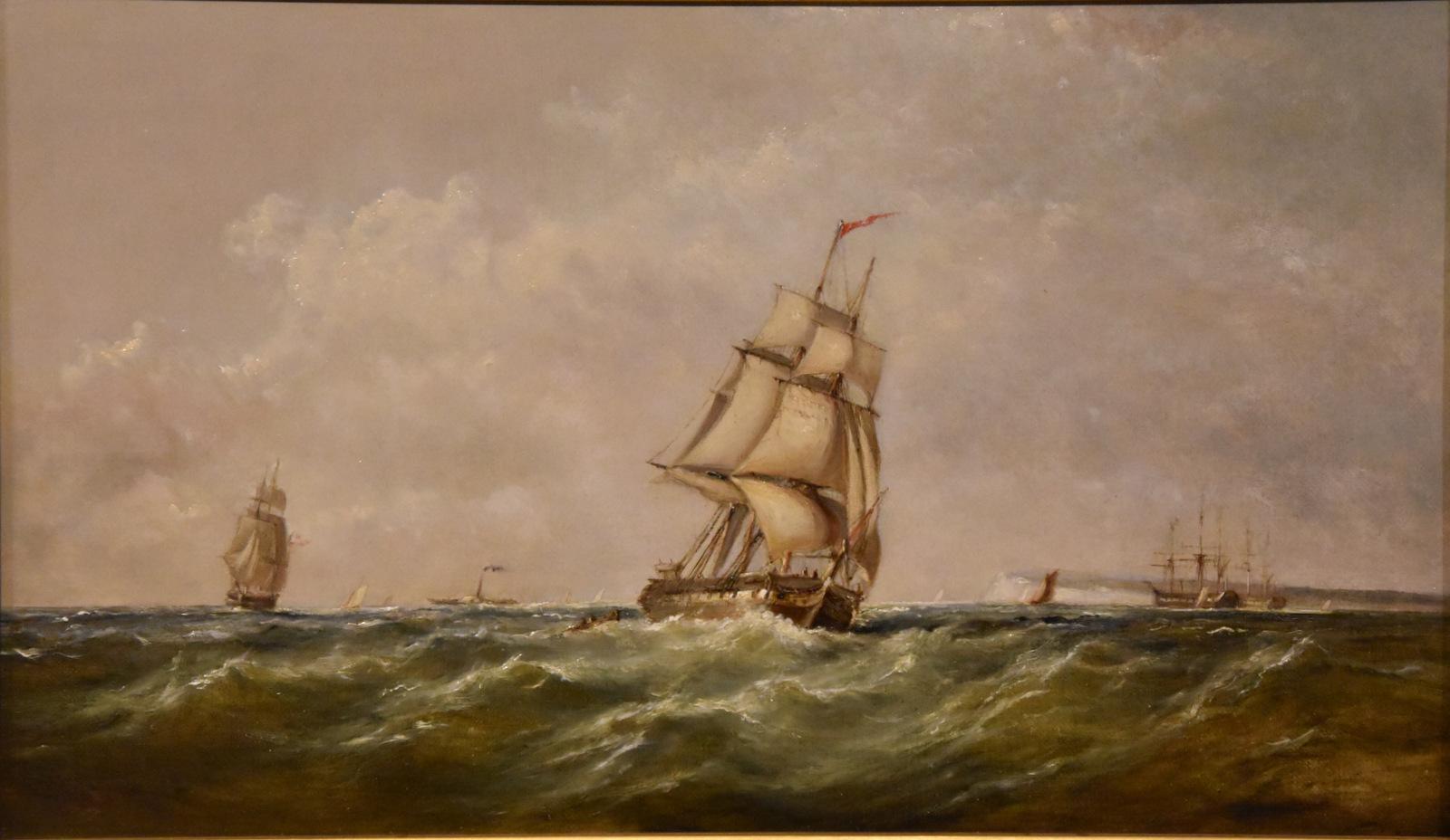 Paire de peintures à l'huile de Ebeneezer Colls 