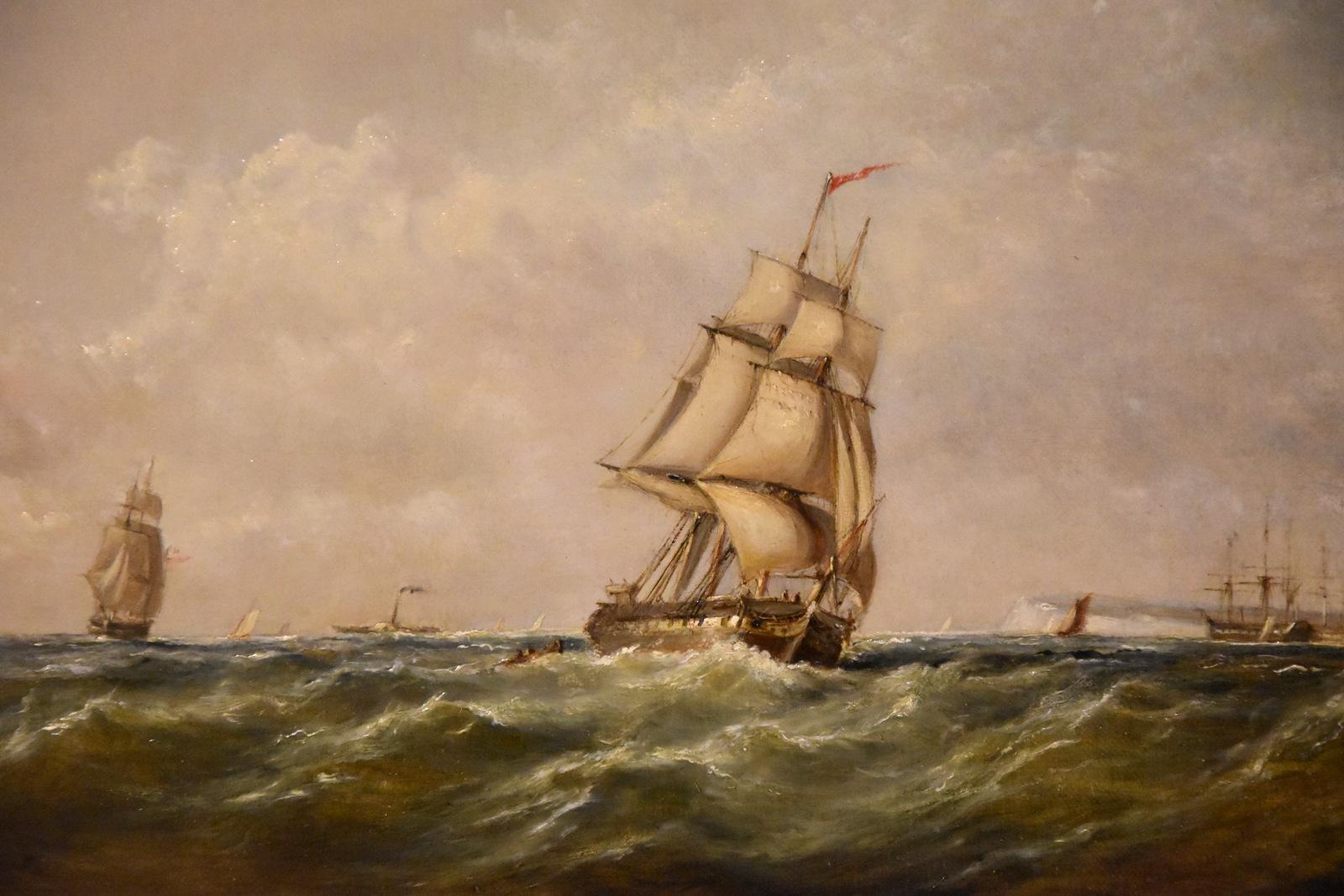 Paire de peintures à l'huile d'Ebeneezer Colls 