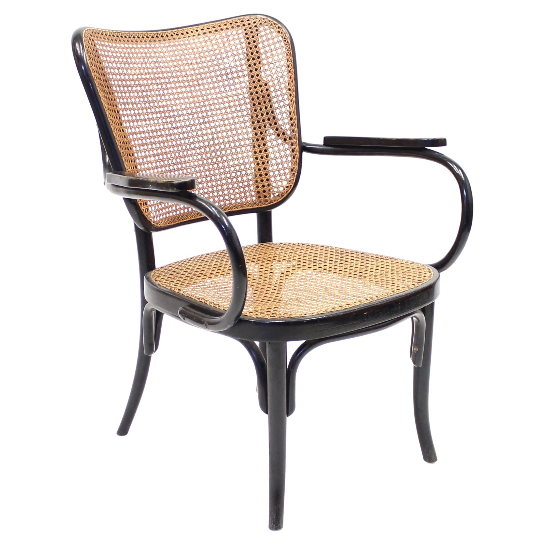 Eberhard Krauss, Rare Armchair Model A 821 F for Thonet, 1930 For Sale