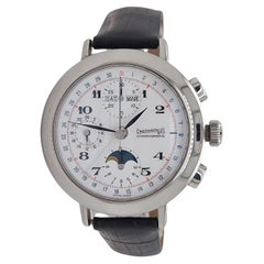 Montre-bracelet Eberhard 31039, chronographe automatique à remontage automatique à triple lune
