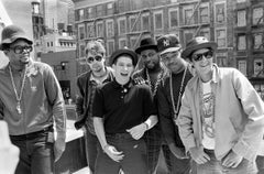 Beastie Boys and Run DMC by Ebet Roberts