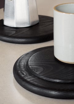 EBO trivet, Chesnut wood, Handmade in France