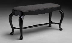 Ebonised Bench, Sweden circa 1920