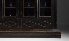 Ebonised Bookcase, Italy circa 1820