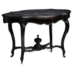 Used Ebonised Centre Table, France circa 1890