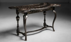 Ebonised Console, Italy circa 1790