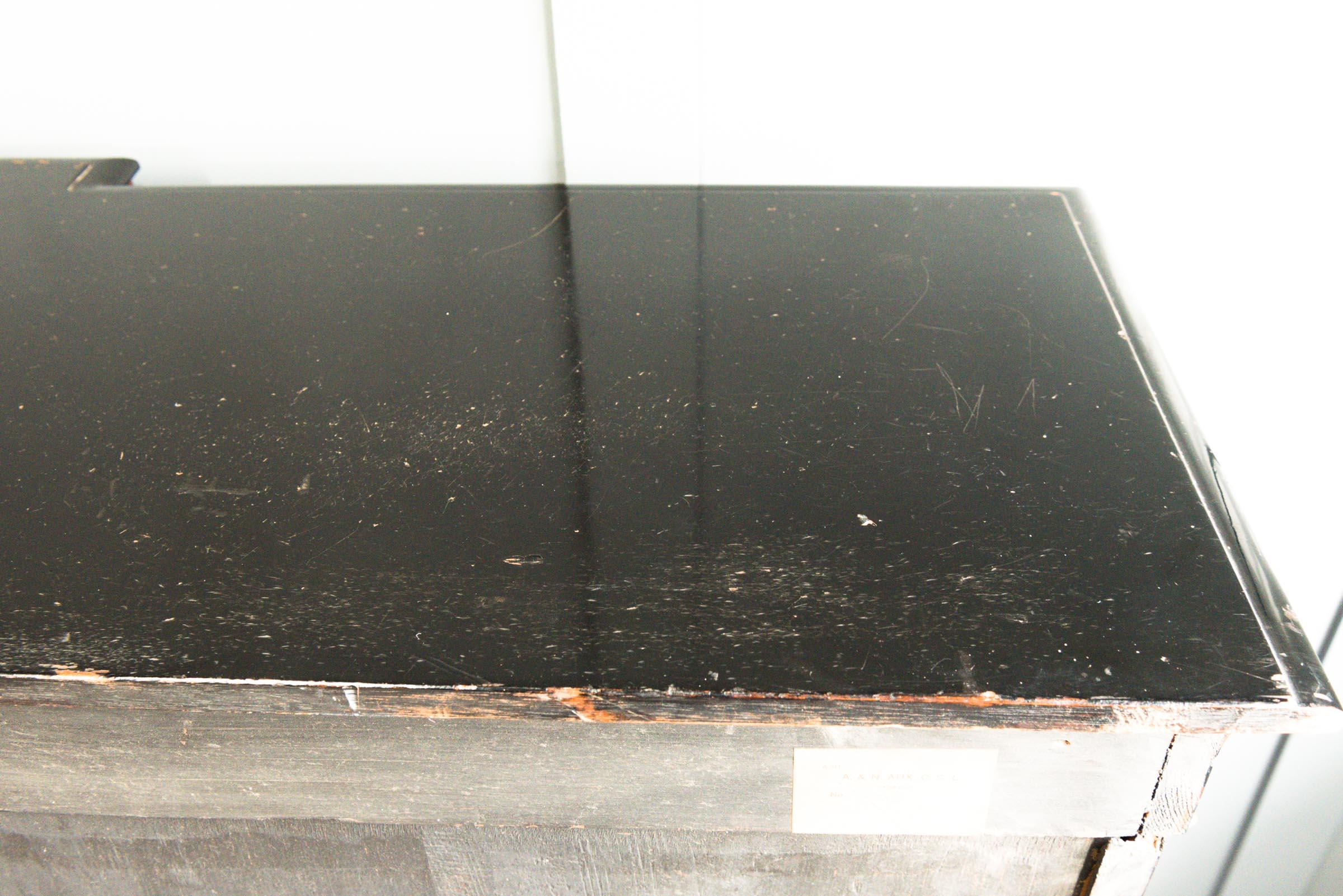 Ebonised Credenza with Ormolu Detailing For Sale 14