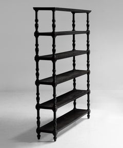 Ebonised Deed Rack, England circa 1890