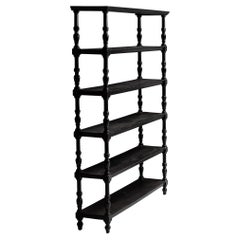 Ebonised Deed Rack, England circa 1890