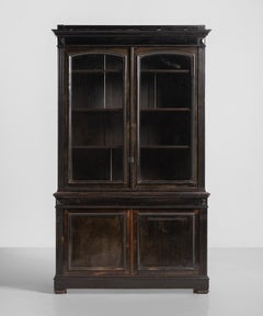 Ebonised Display Cabinet, England, circa 1920