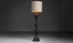 Ebonised Floor Lamp, England 1960