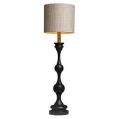 Ebonised Floor Lamp, England 1960
