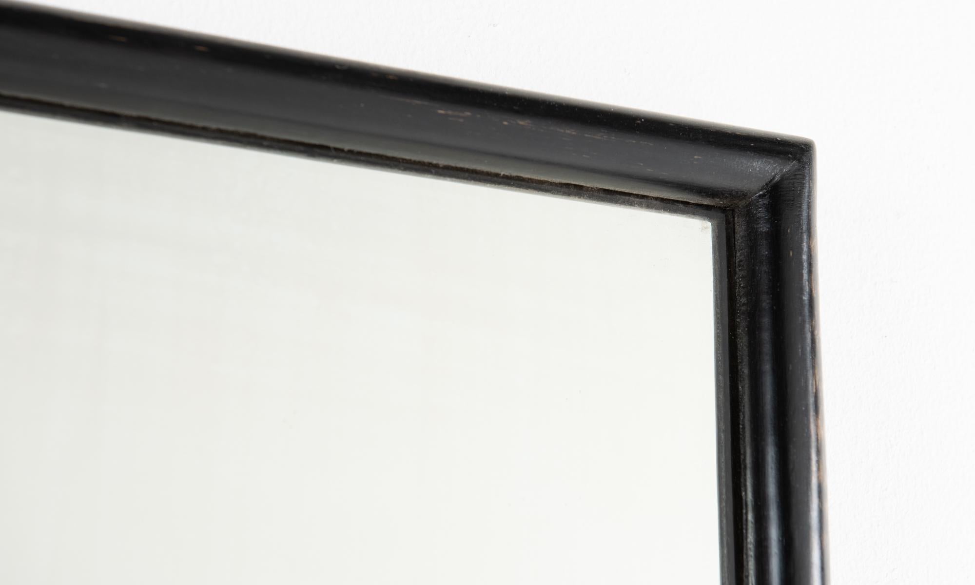 English Ebonised Outfitters Mirror, England, circa 1890