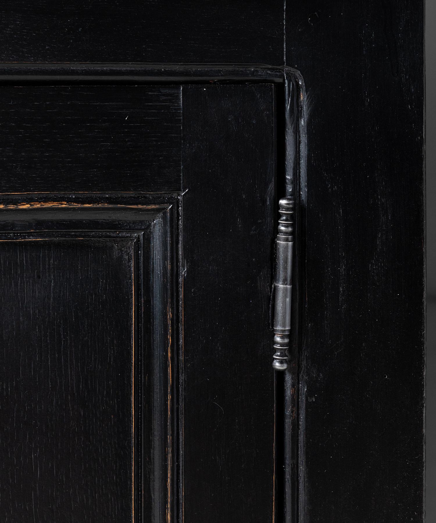 Ebonised Pharmacy Cabinet, England circa 1900 4