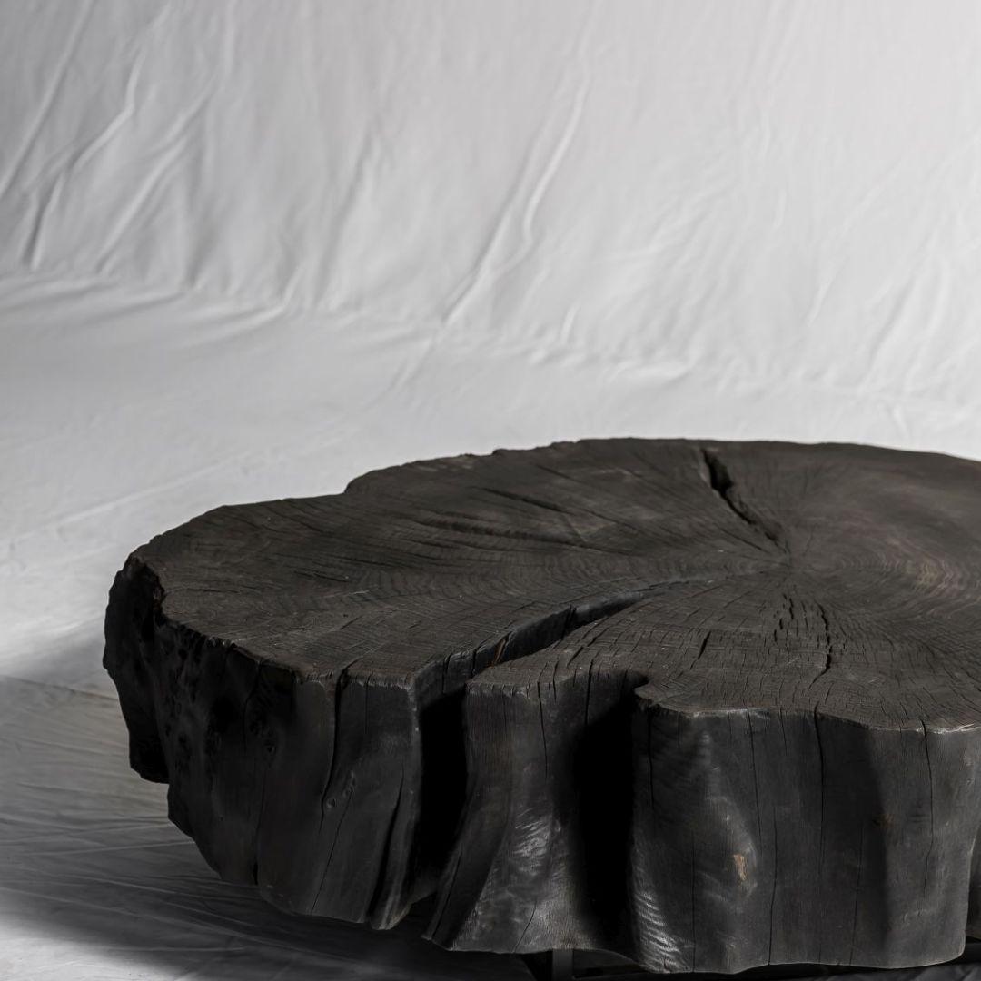 Ebonised Poplar Trunk Coffee Table In New Condition For Sale In Amsterdam, NL