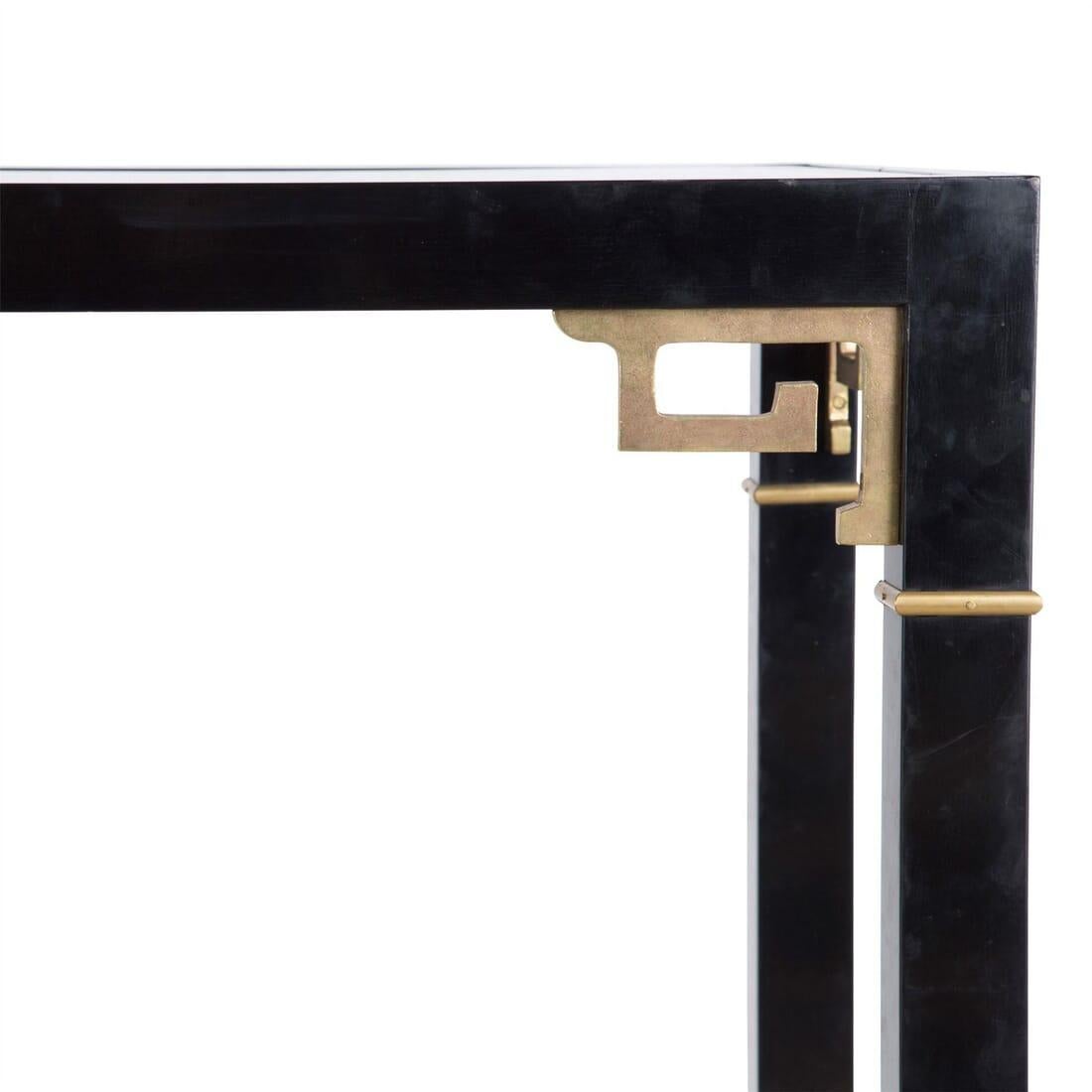 Ebonized Sycamore Console Table 1