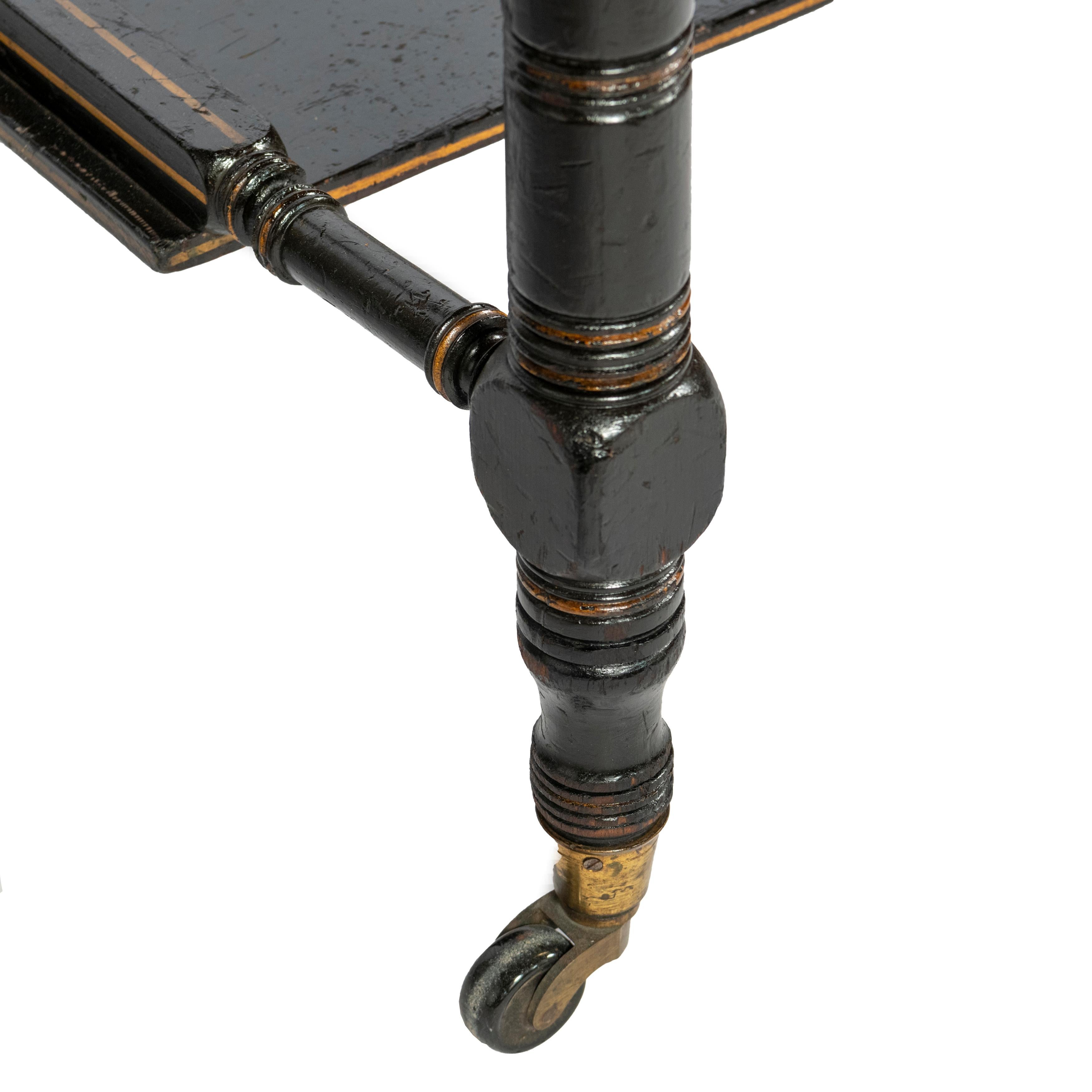Ebonized Ebonised Wash Stand by Heals of London, Circa 1890 For Sale