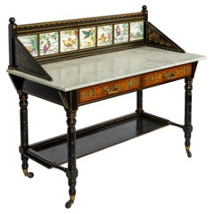 Stand de lavage ébonisé par Heal's of London, Circa 1890