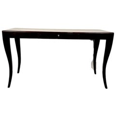 Scrivania graziosa ebanizzata e laccata