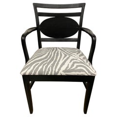 Sillón Ebonizado Estilo Art Decó