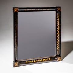 Ebonized Biedermeier Mirror, circa 1820