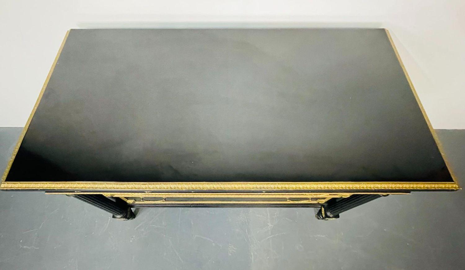 Cassettone / Comò / Dresser in bronzo ebanizzato Attribuito a Jansen, anni '20 1