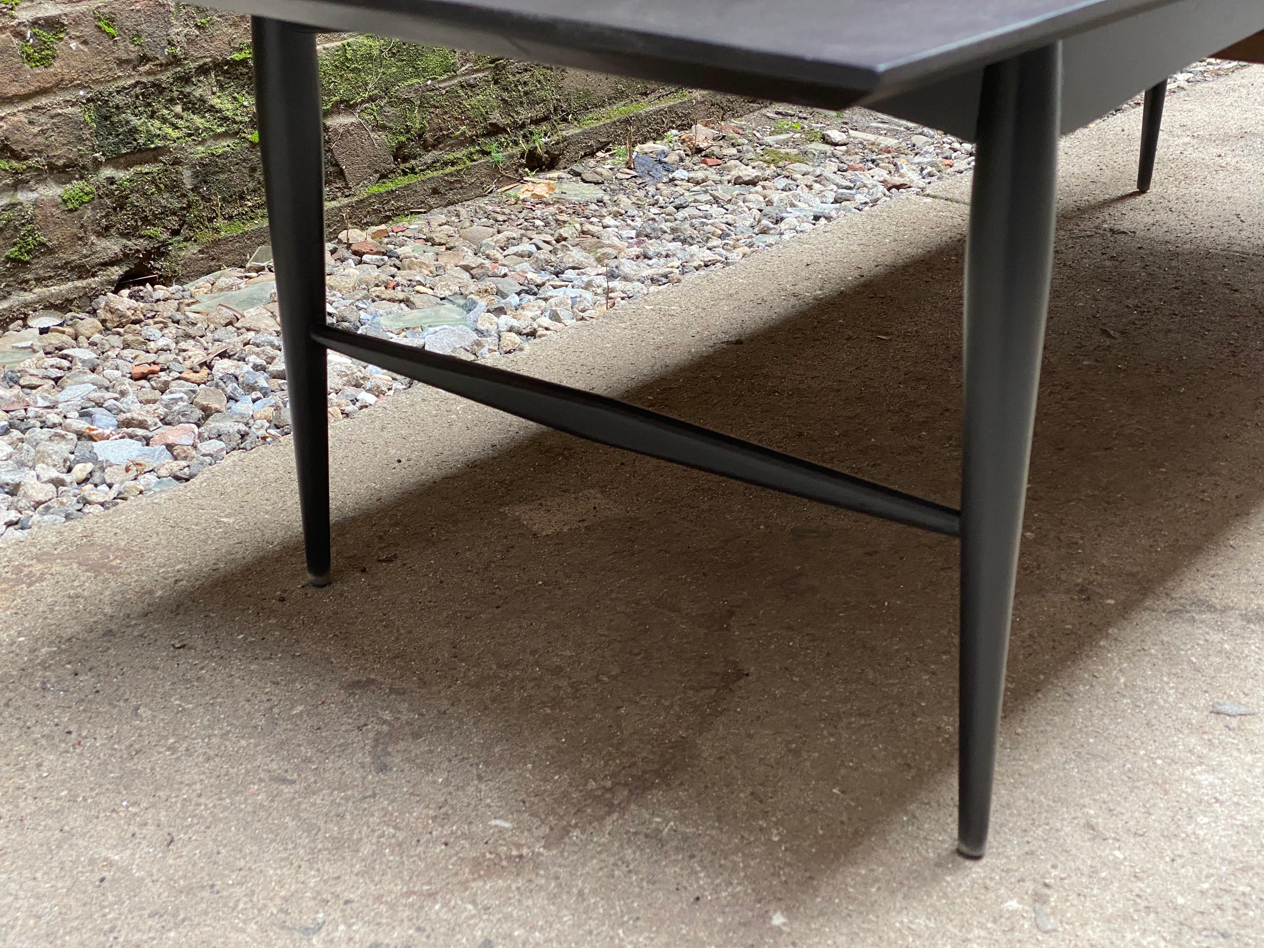 Ebonized Coffee Table in the Manner of Paul McCobb 4