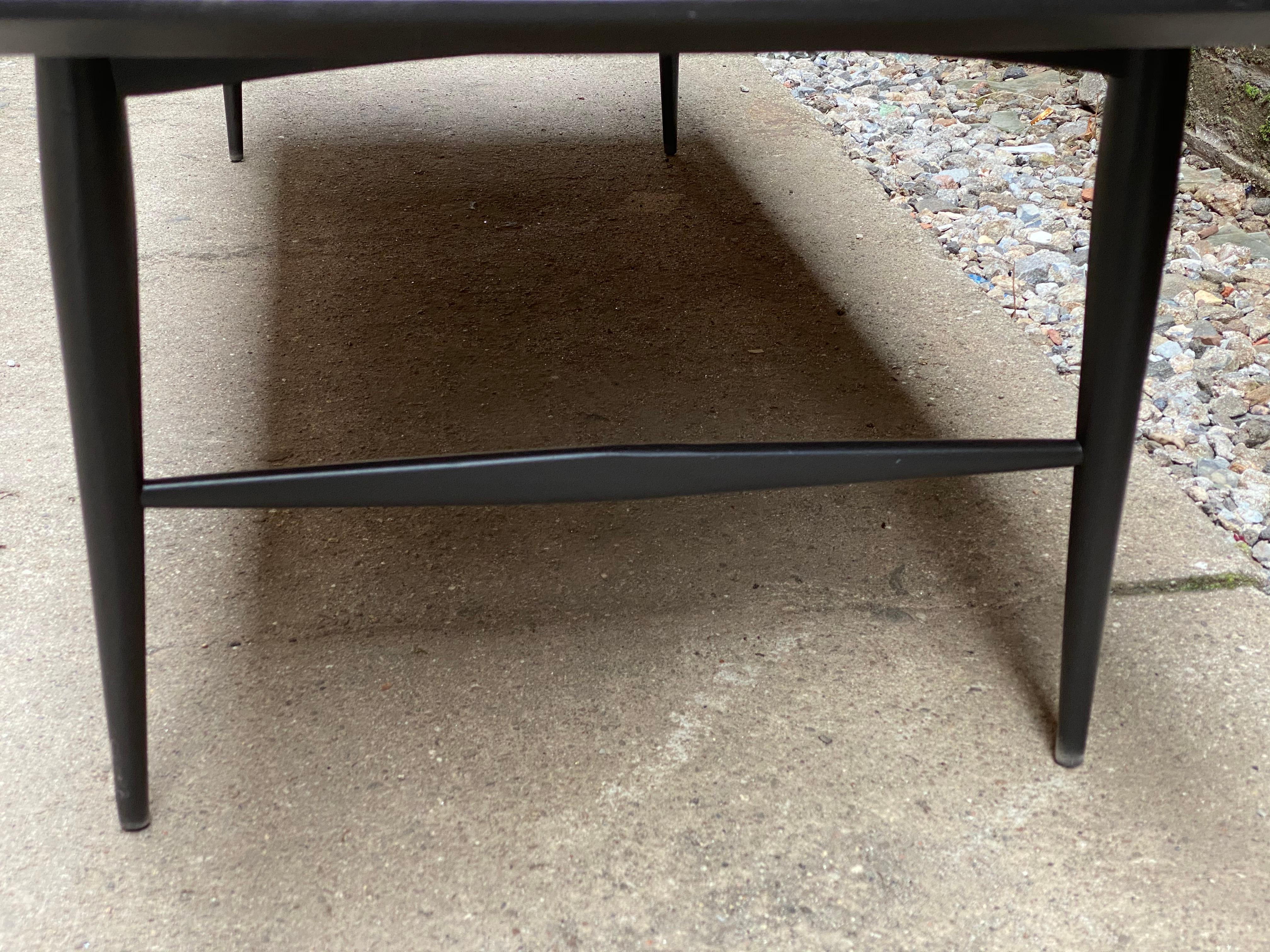 Ebonized Coffee Table in the Manner of Paul McCobb 2