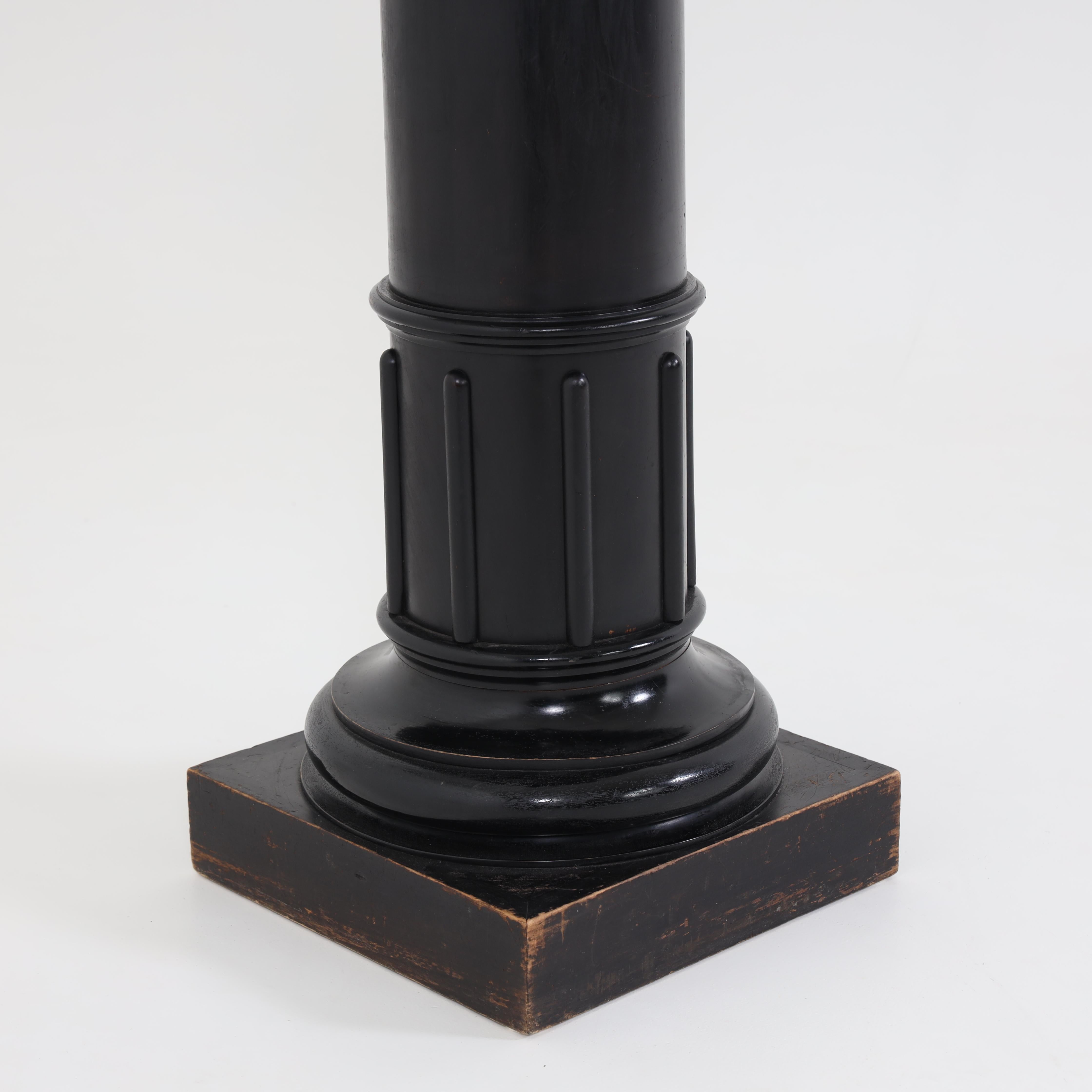 Ebonized Column, 19th Century 1