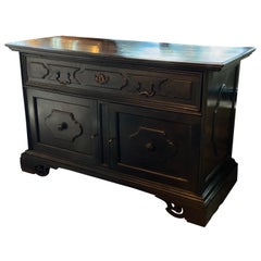 Ebonized Commode, Italy, 18th Century