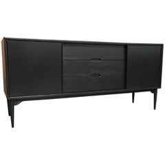 Ebonized Credenza by John Keal for Brown Saltman