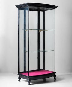 Ebonised Display Cabinet, England, circa 1920