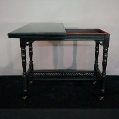 Ebonized Eastlake Games Table