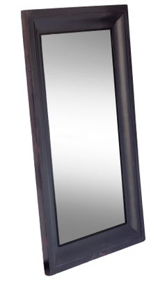 Ebonized Empire Period Antique Mahogany Mirror/Original Back