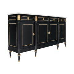 Ebonized French Louis XVI Buffet