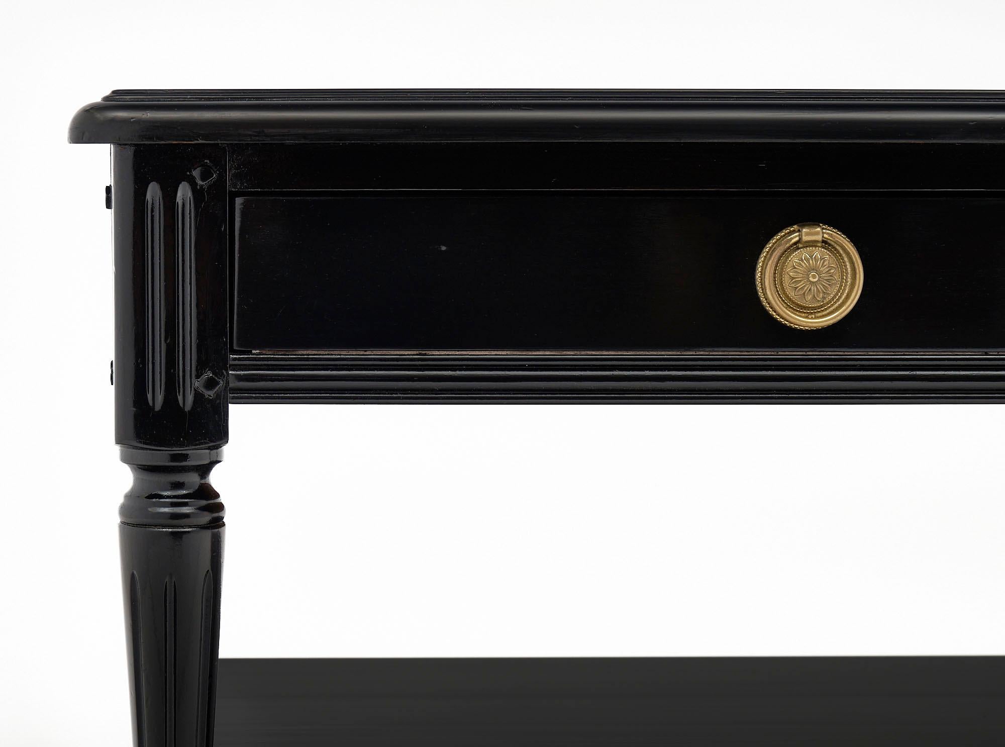 Mid-20th Century Ebonized French Vintage Coffee Table