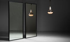 Ebonized Haberdashery  Mirrors, England Circa 1920