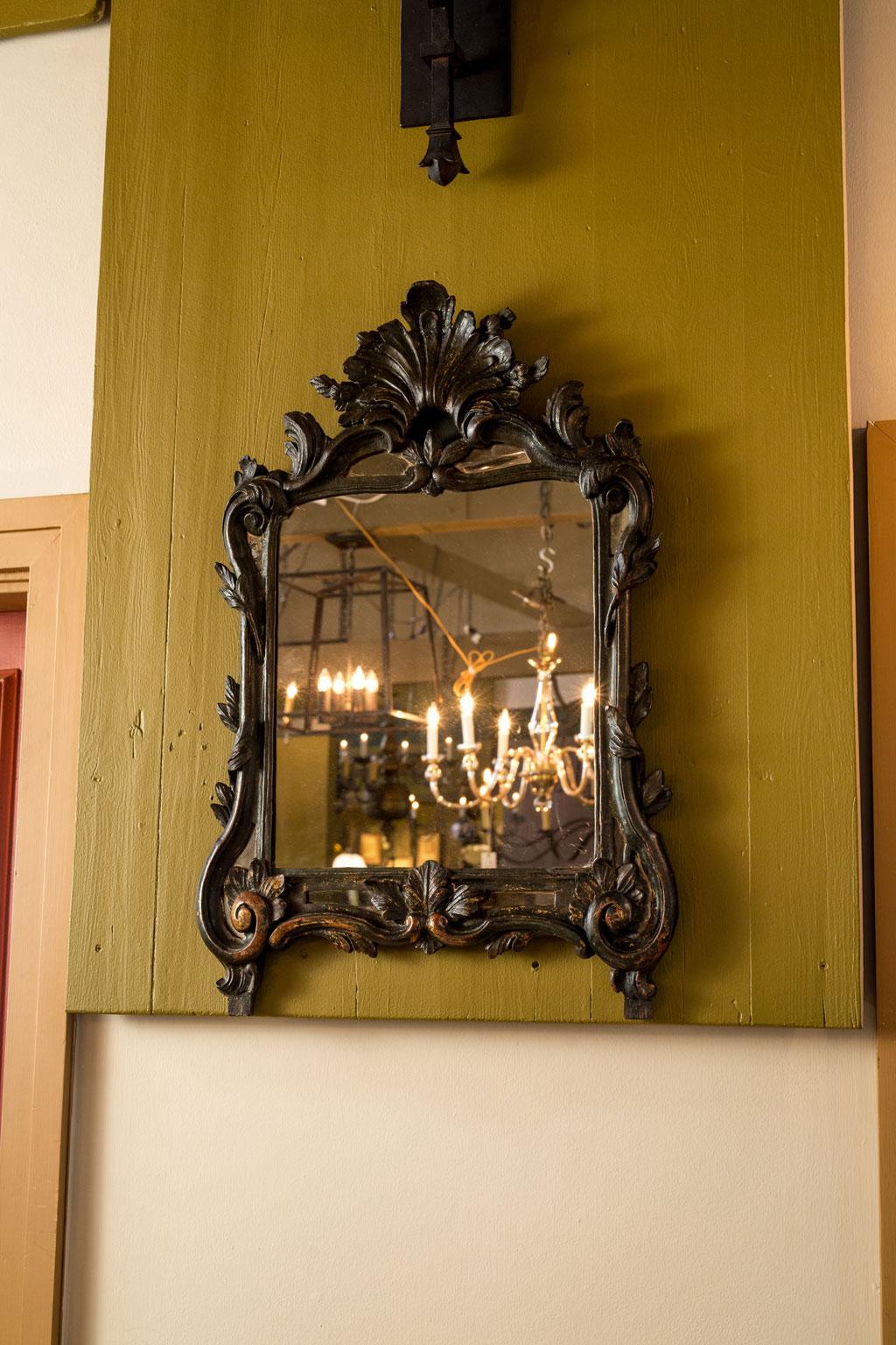  Hand-Carved Italian Antique Mirror 1