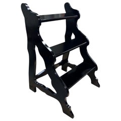 Ebonized Library Steps