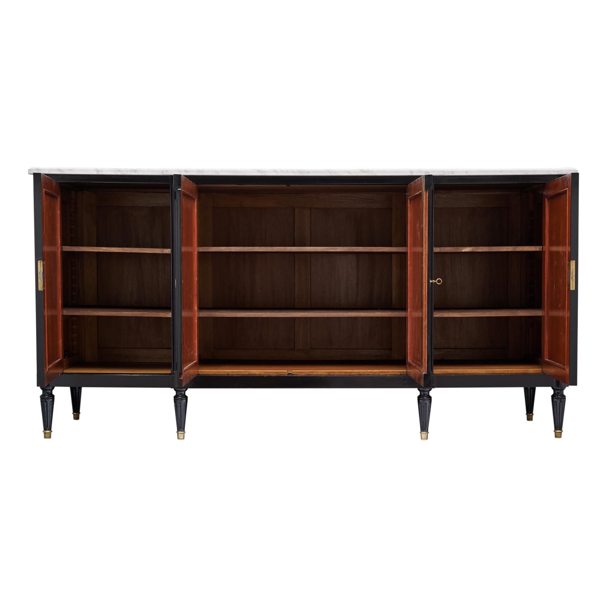 Ebonisiertes Louis XVI-Buffet (Louis XVI.) im Angebot