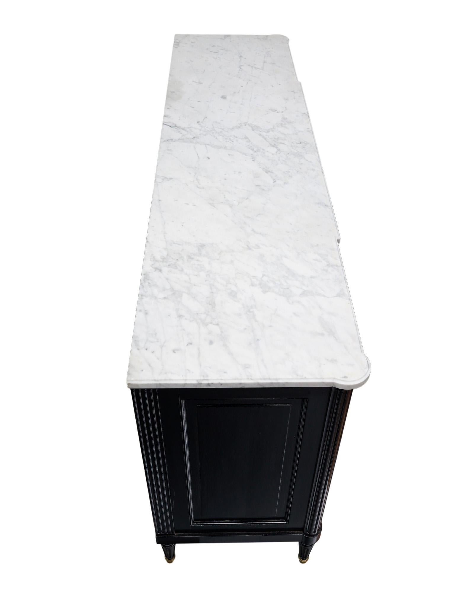 Ebonisiertes Louis XVI-Buffet im Angebot 2