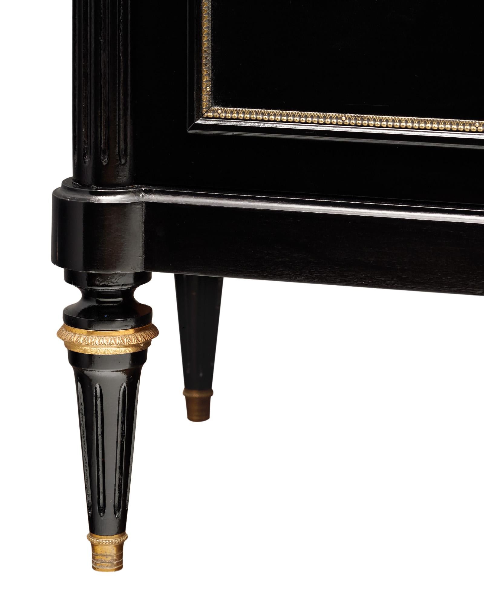 Ebonized Louis XVI Grande Buffet For Sale 3