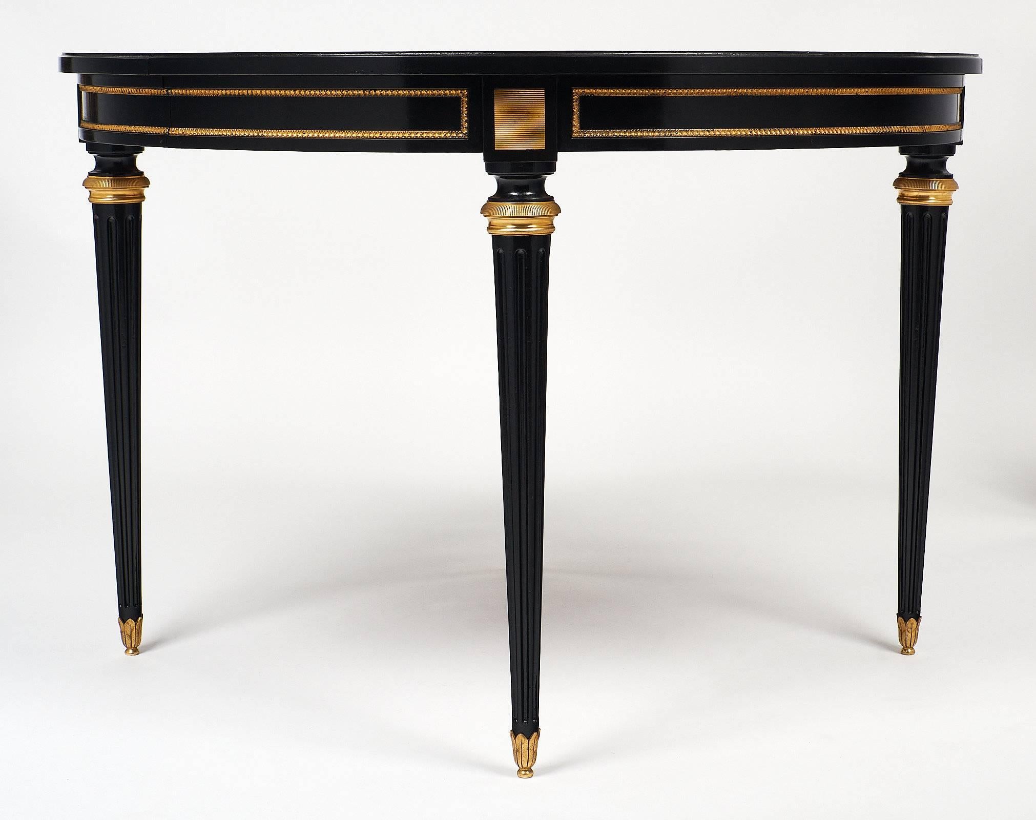 Ebonized Louis XVI Style Dining Table 2