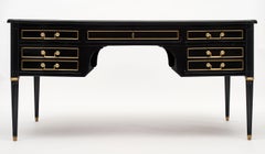 Ebonized Louis XVI Style French Desk