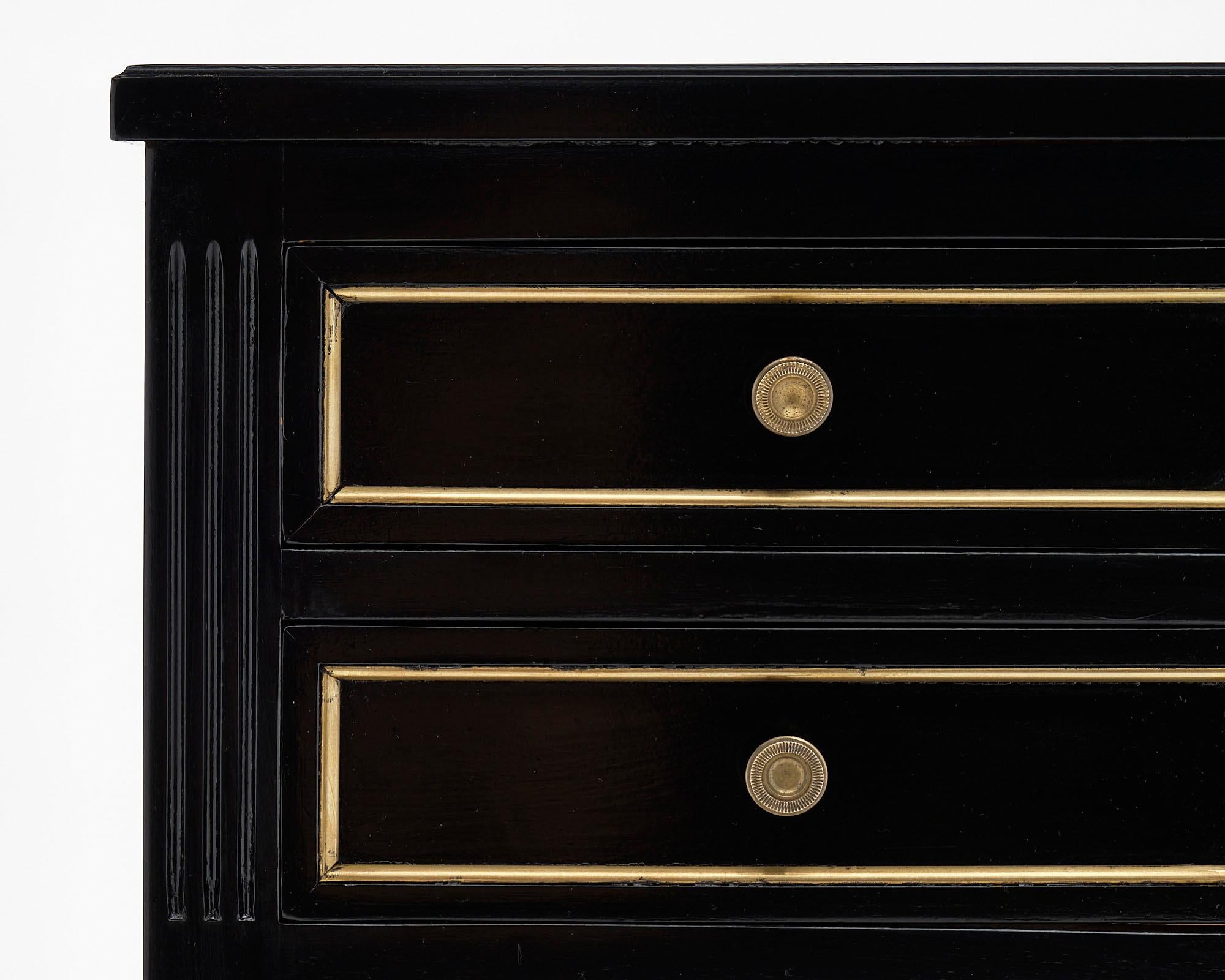 Early 20th Century Ebonized Louis XVI Style Side Tables